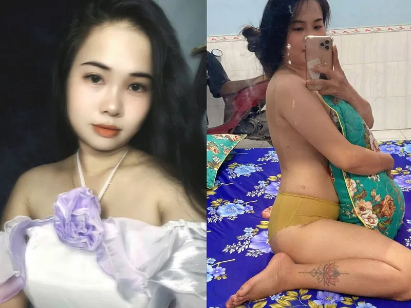 Cô vợ dâm cằm điện thoại tự quay gã chồng chịch mình